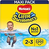 Huggies Little Swimmers Pañal Bañador Desechable Talla 2-3 (3-8 Kg) - 20 unidades